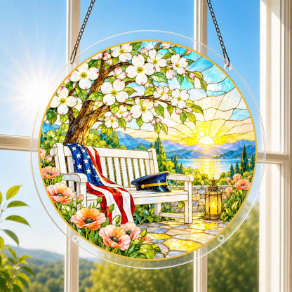 Acrylic Jigsaw Puzzle Suncatcher - Garden of Remembrance