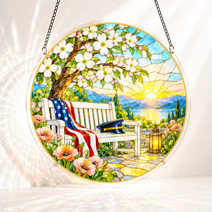Acrylic Jigsaw Puzzle Suncatcher - Garden of Remembrance
