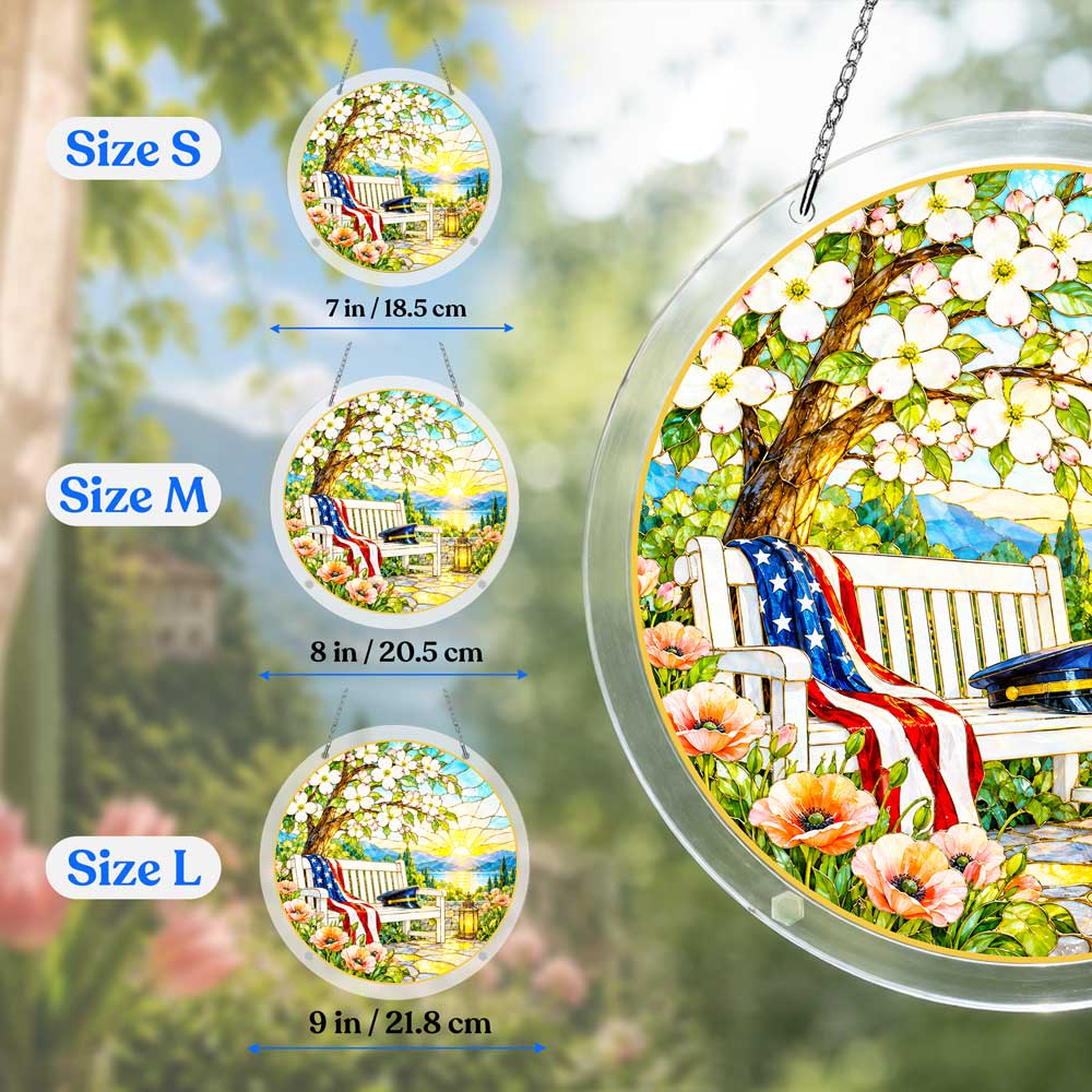 Acrylic Jigsaw Puzzle Suncatcher - Garden of Remembrance