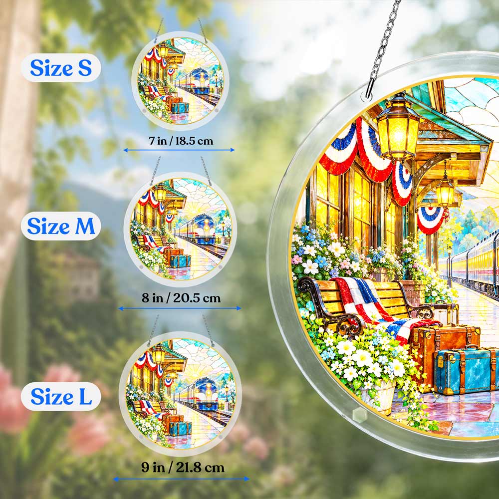 Acrylic Jigsaw Puzzle Suncatcher - Homecoming Express