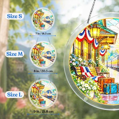 Acrylic Jigsaw Puzzle Suncatcher - Homecoming Express