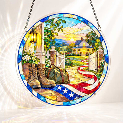 Acrylic Jigsaw Puzzle Suncatcher - Homecoming Light
