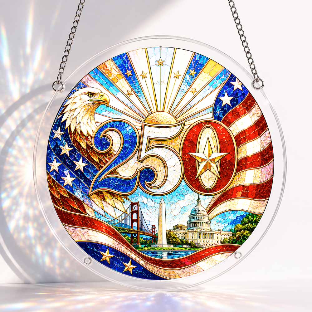 🔥Limited Edition🔥 Acrylic Jigsaw Puzzle Suncatcher - Independence Pride