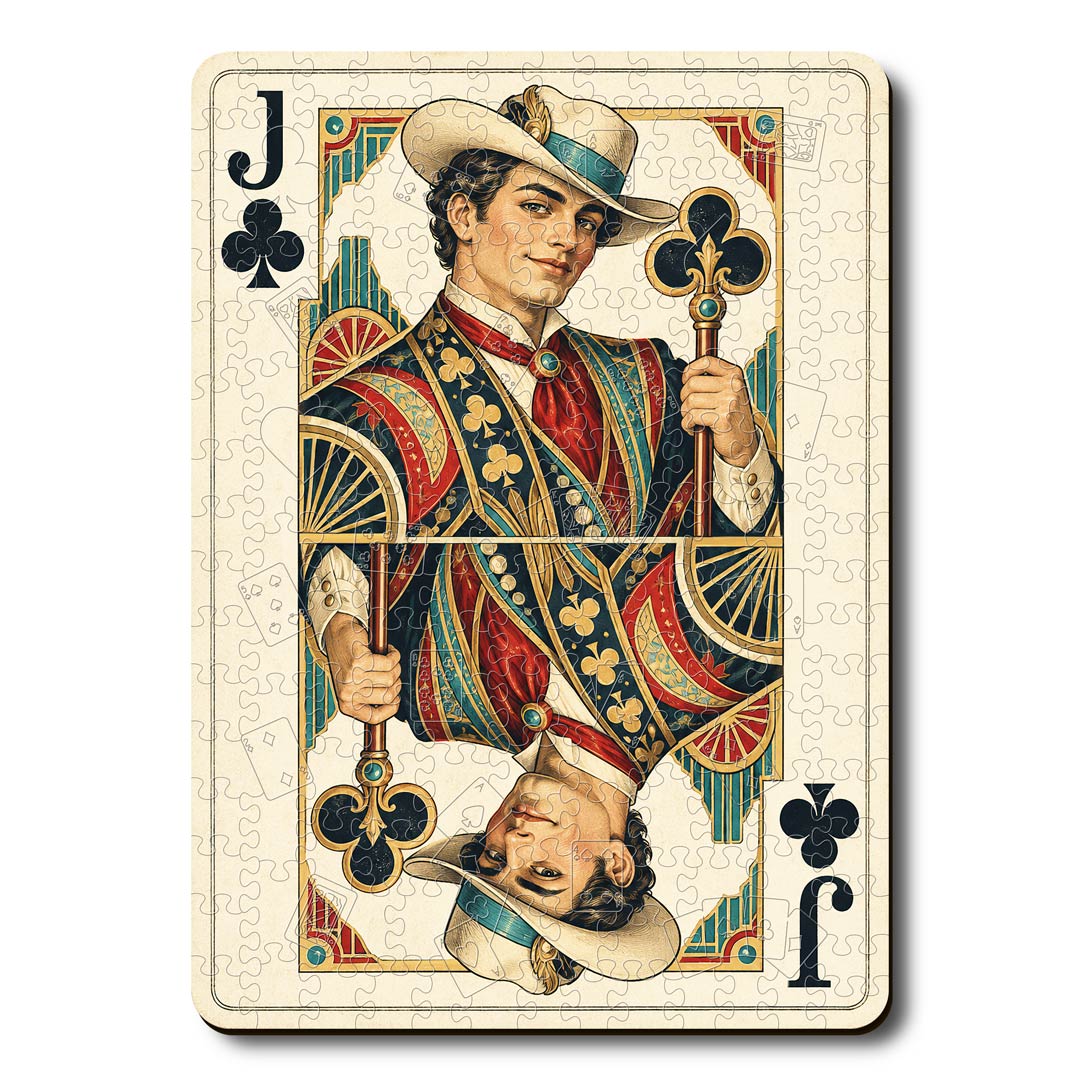 Jack Club - Wooden Jigsaw Puzzle