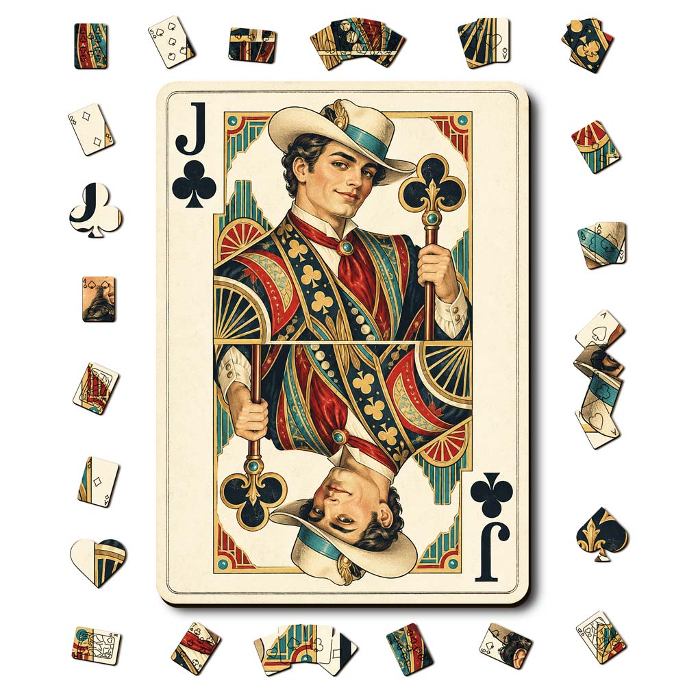 Jack Club - Wooden Jigsaw Puzzle