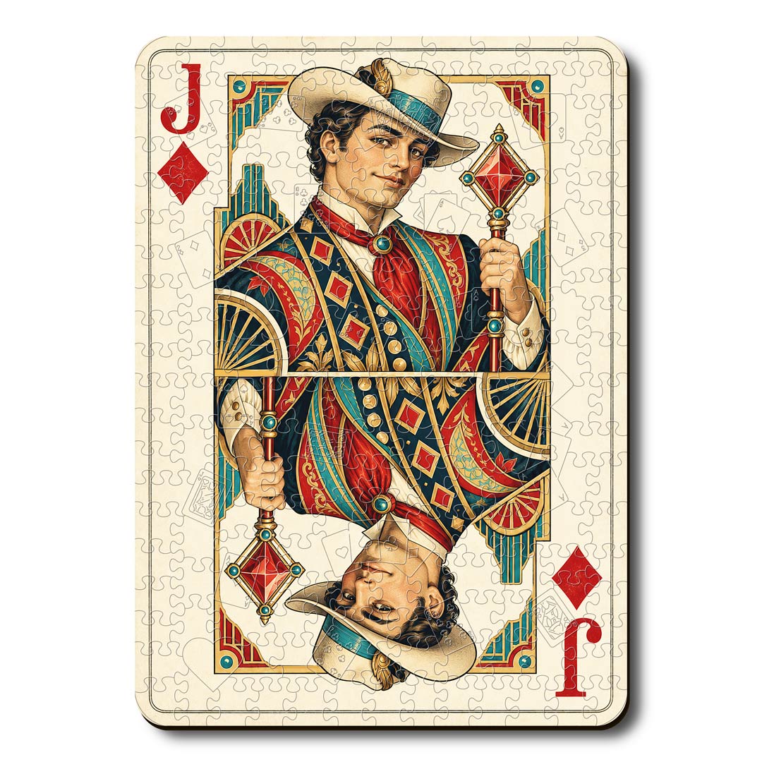 Jack Diamond - Wooden Jigsaw Puzzle