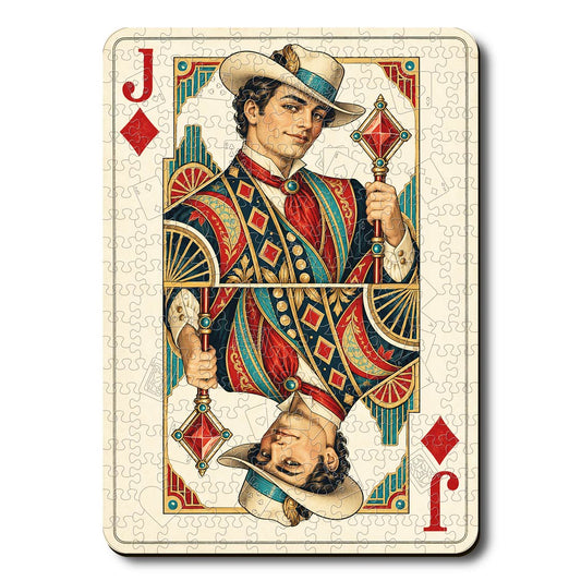 Jack Diamond - Wooden Jigsaw Puzzle