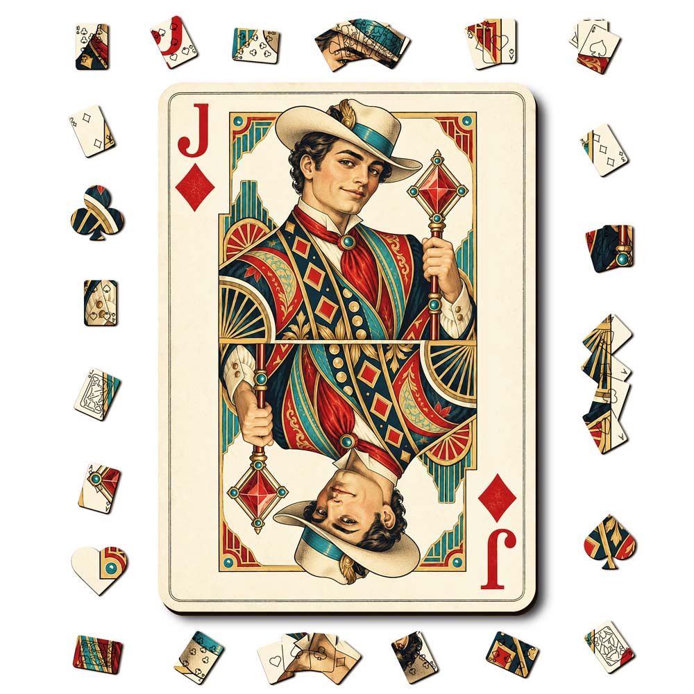 Jack Diamond - Wooden Jigsaw Puzzle