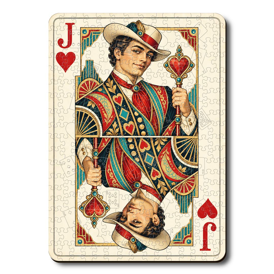 Jack Heart - Wooden Jigsaw Puzzle
