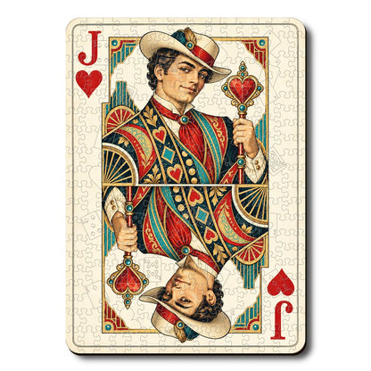 Jack Heart - Wooden Jigsaw Puzzle