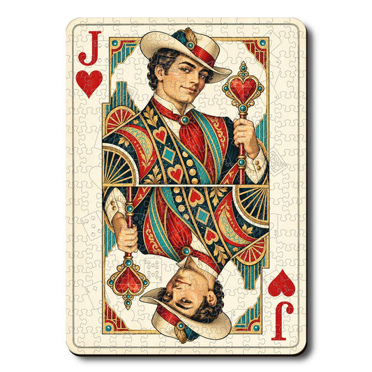Jack Heart - Wooden Jigsaw Puzzle