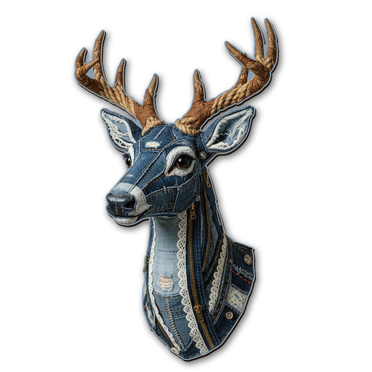 Jeans Deer - Wooden Jigsaw Puzzle