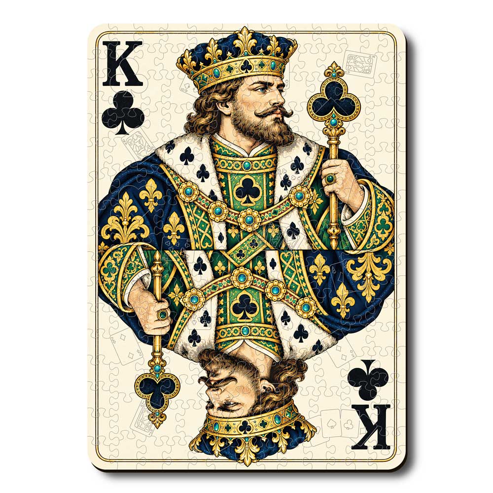 King Club - Wooden Jigsaw Puzzle