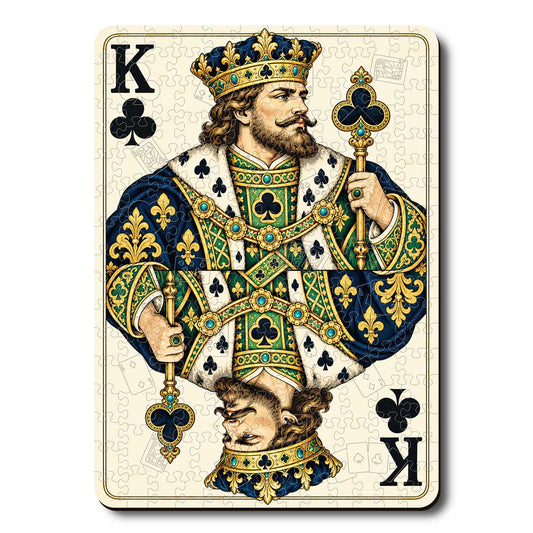 King Club - Wooden Jigsaw Puzzle