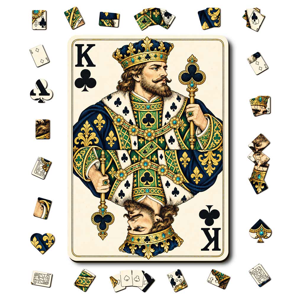 King Club - Wooden Jigsaw Puzzle