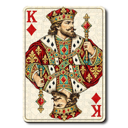 King Diamond - Wooden Jigsaw Puzzle