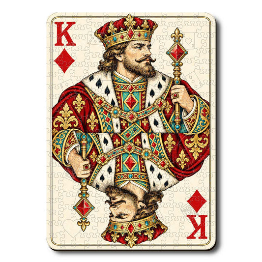 King Diamond - Wooden Jigsaw Puzzle