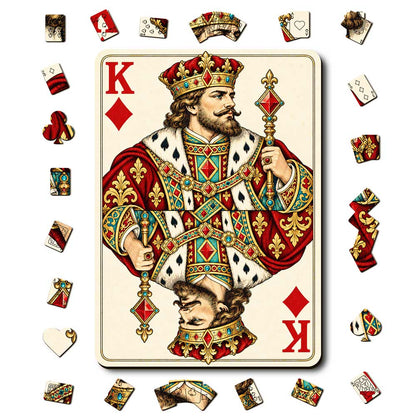 King Diamond - Wooden Jigsaw Puzzle