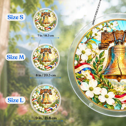 Acrylic Jigsaw Puzzle Suncatcher - Liberty Bell Garden