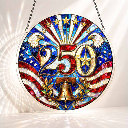 Acrylic Jigsaw Puzzle Suncatcher - Liberty Glory
