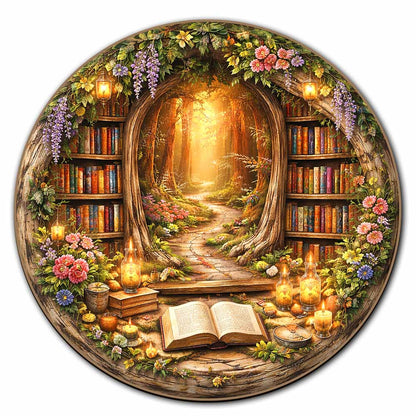 Magic Library - Wooden Jigsaw Puzzle