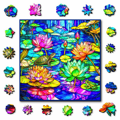 🔥Limited Edition🔥6-Pack - Stained Glass Jigsaw Puzzle Set