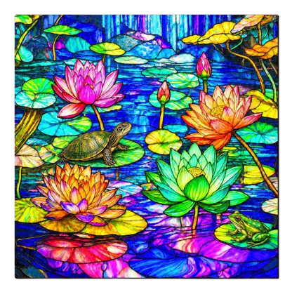 🔥Limited Edition🔥6-Pack - Stained Glass Jigsaw Puzzle Set