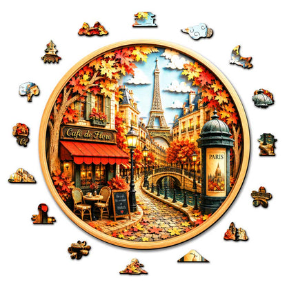 Love In Paris - Wooden Jigsaw Puzzle