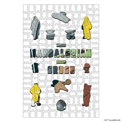 Wooden Jigsaw Puzzles Mandalorian and Grogu – Wooden Jigsaw Puzzle