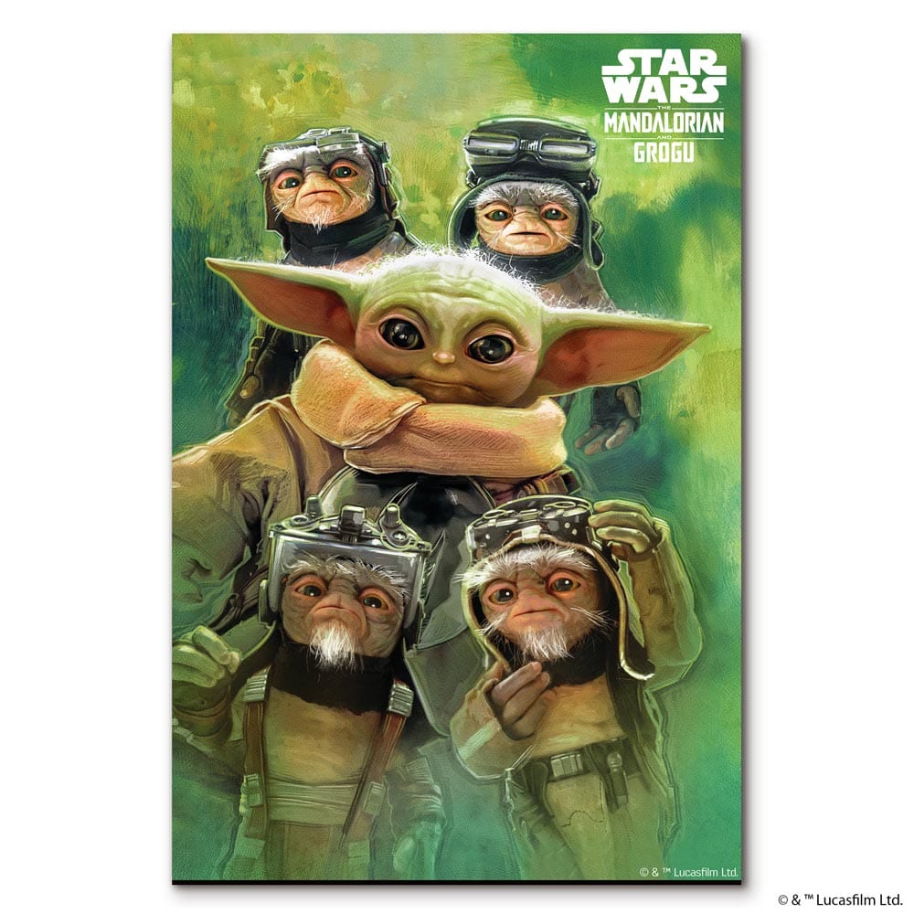 Wooden Jigsaw Puzzles Grogu Friends – Wooden Jigsaw Puzzle