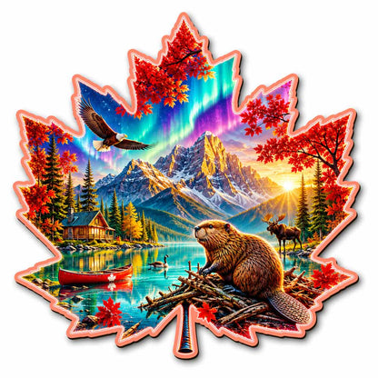 🔥Last Day🔥Maple Paradise - Wooden Jigsaw Puzzle