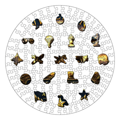 Animal Jigsaw Puzzle > Wooden Jigsaw Puzzle > Jigsaw Puzzle Military Brotherhood - Wooden Jigsaw Puzzle