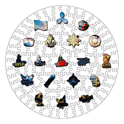 Animal Jigsaw Puzzle > Wooden Jigsaw Puzzle > Jigsaw Puzzle Naval Guardian - Wooden Jigsaw Puzzle