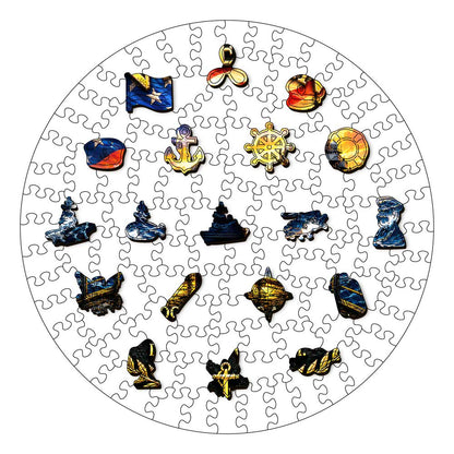 Animal Jigsaw Puzzle > Wooden Jigsaw Puzzle > Jigsaw Puzzle Ocean Guardian - Wooden Jigsaw Puzzle