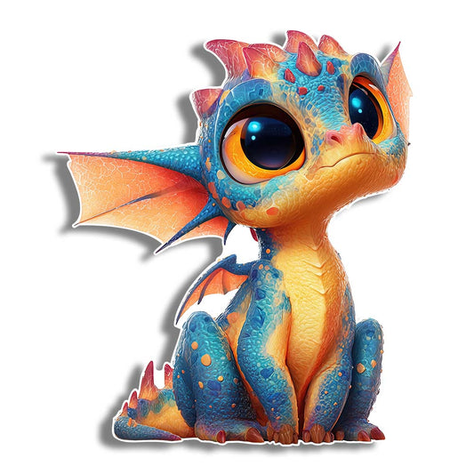 Baby Dragon - Wooden Jigsaw Puzzle
