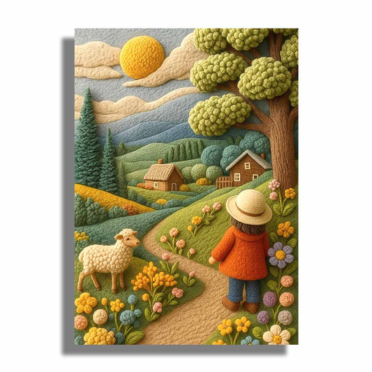 Country Farm - Wooden Jigsaw Puzzle