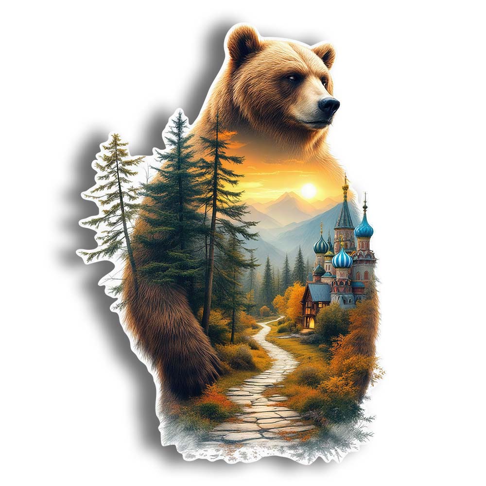 Forest Bear - Wooden Jigsaw Puzzle