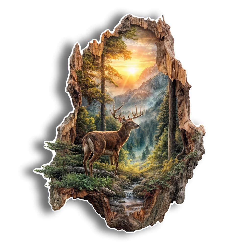 Forest Deer - Wooden Jigsaw Puzzle