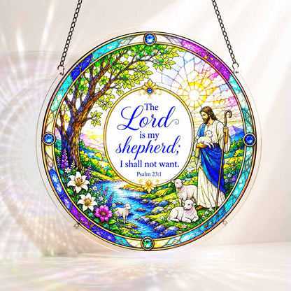 Acrylic Jigsaw Puzzle Suncatcher - Psalm 16:1