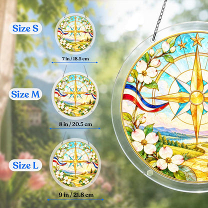 Acrylic Jigsaw Puzzle Suncatcher - Path of Promise