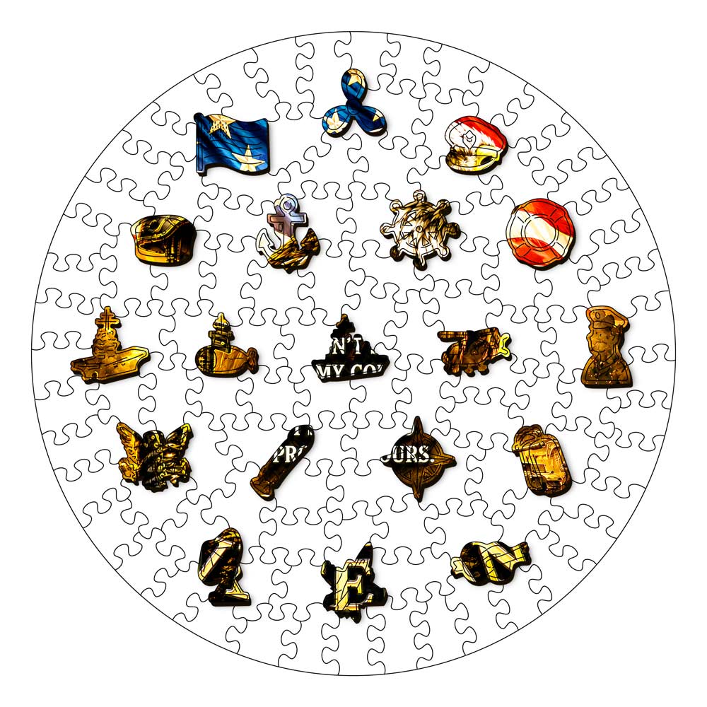 Animal Jigsaw Puzzle > Wooden Jigsaw Puzzle > Jigsaw Puzzle Patriotic Duty - Wooden Jigsaw Puzzle