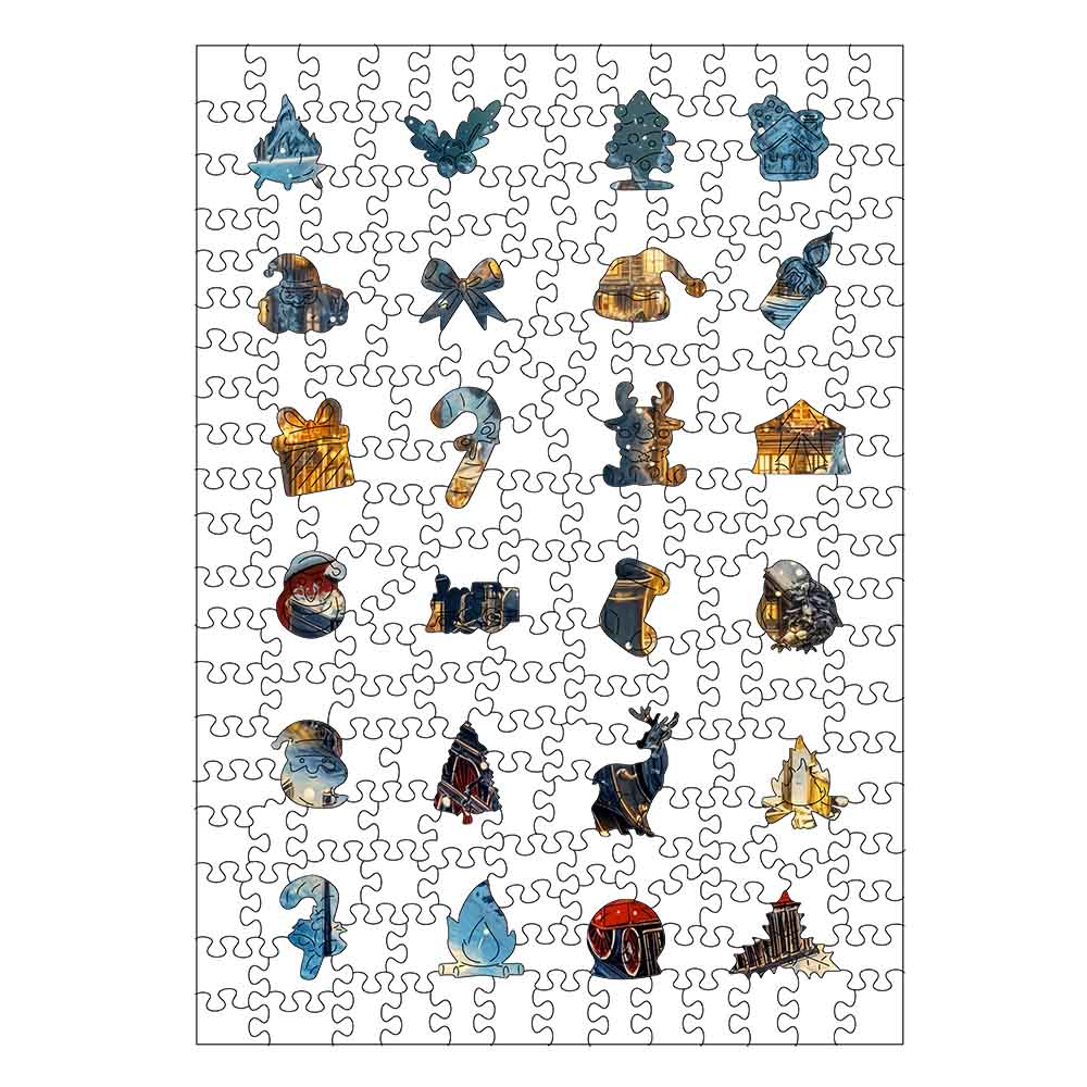 Holiday Express - Wooden Jigsaw Puzzle