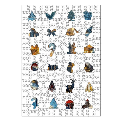 Holiday Express - Wooden Jigsaw Puzzle