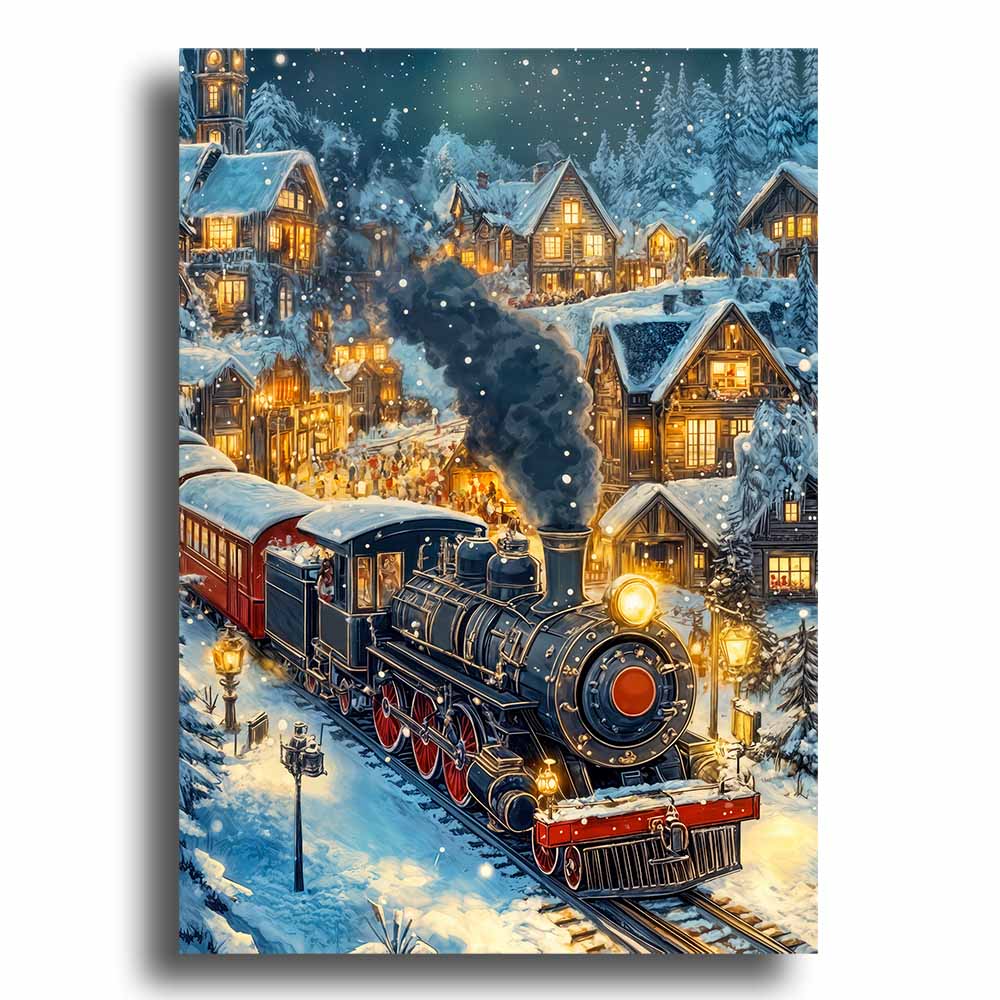 Holiday Express - Wooden Jigsaw Puzzle