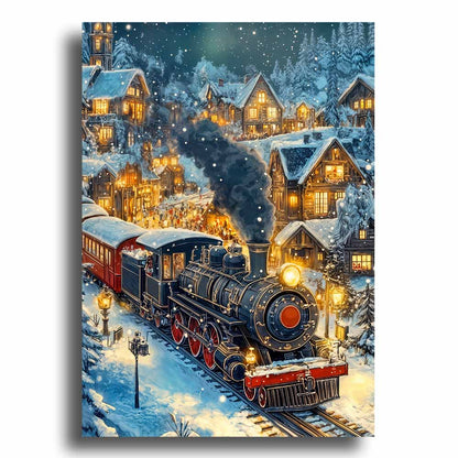 Holiday Express - Wooden Jigsaw Puzzle