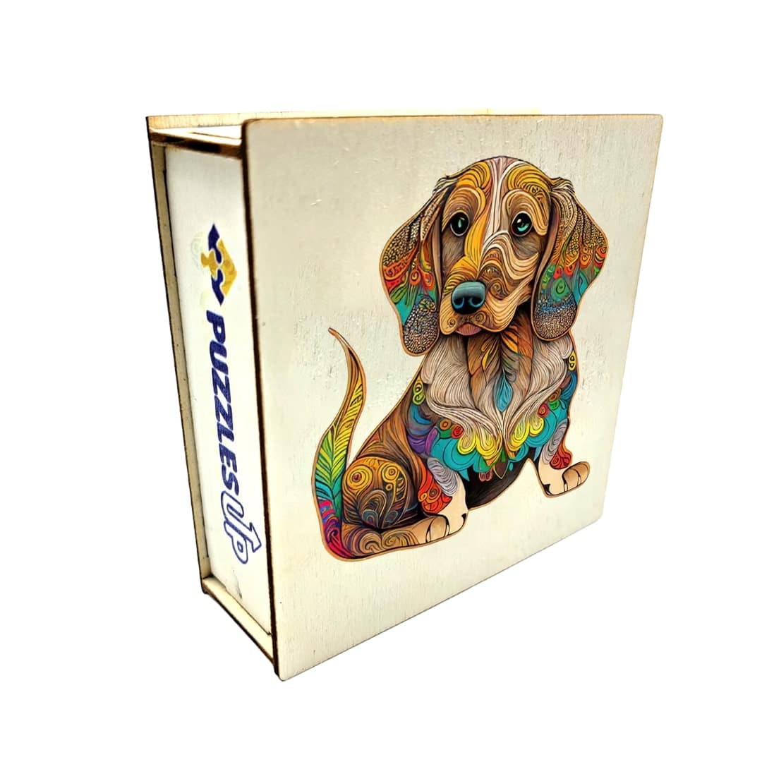 Dachshund - Wooden Jigsaw Puzzle - PuzzlesUp