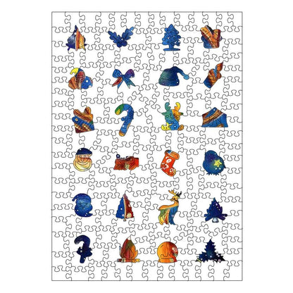 Starry Deer - Wooden Jigsaw Puzzle