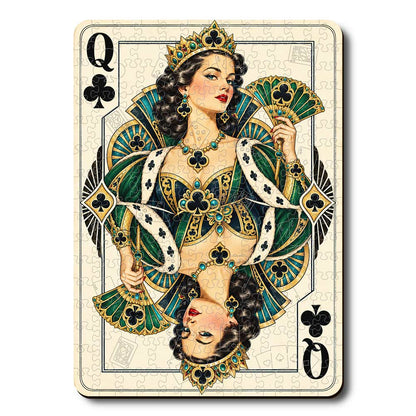 Queen Club - Wooden Jigsaw Puzzle