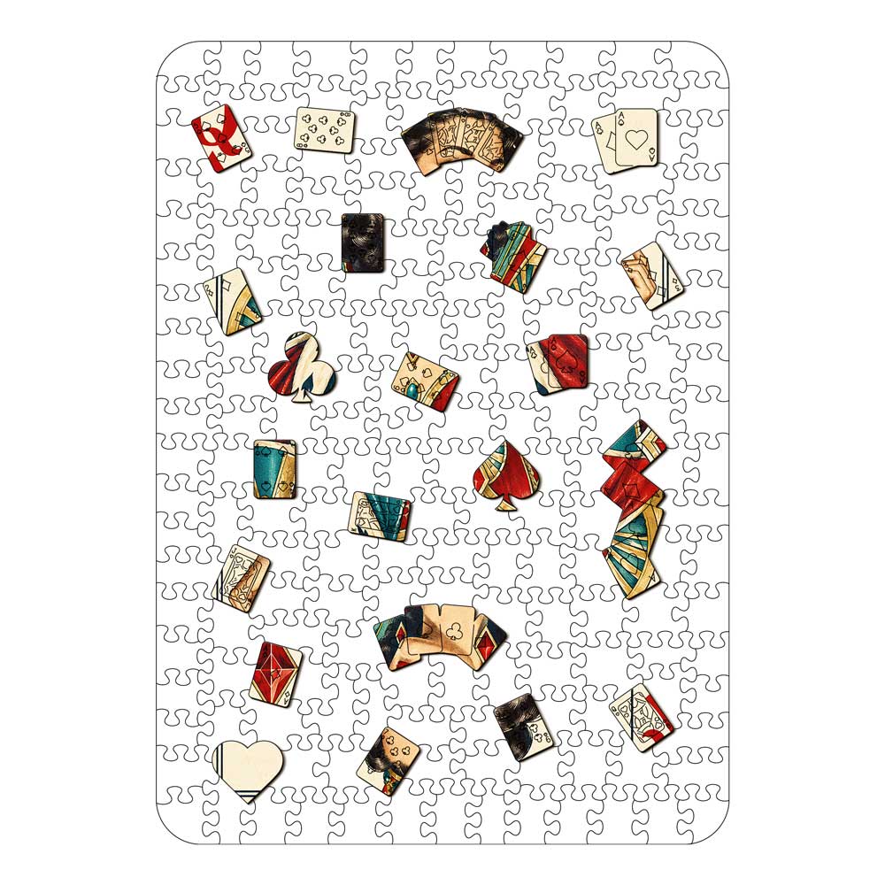 Queen Diamond - Wooden Jigsaw Puzzle