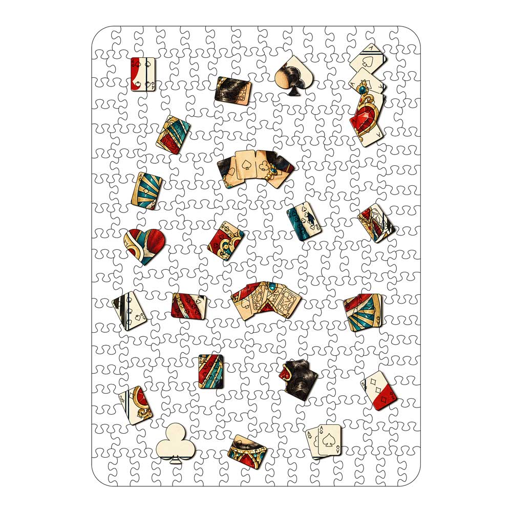 Queen Heart - Wooden Jigsaw Puzzle